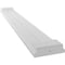 Ekena Millwork Americraft 2-Board Exterior Wood Joined Board-n-Batten Shutters w/ End Batten, ARW103BB207X32WHH, PR ARW103BB207X32WHH - alternate 9